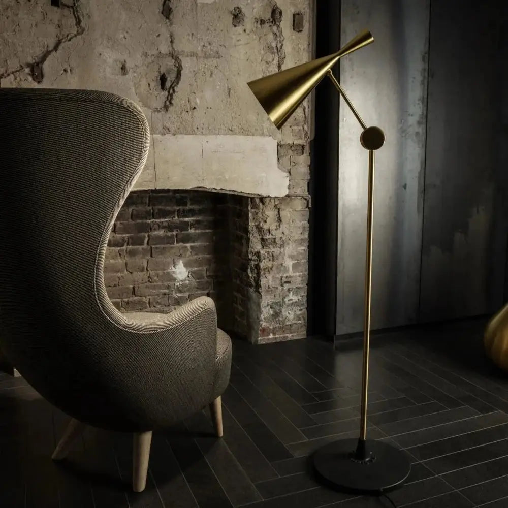 Beat Floor Lamp - Brass Tom Dixon 4