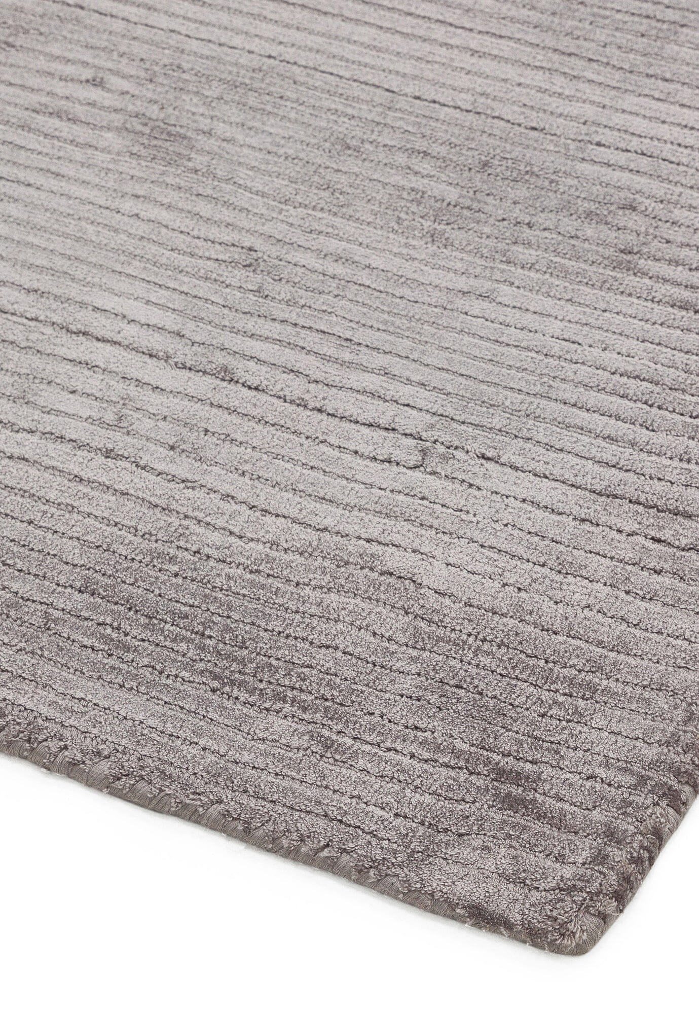  Asiatic Carpets-Asiatic Carpets Bellagio Hand Woven Rug Silver - 120 x 180cm-Grey, Silver 621 