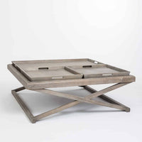 DI Designs Bentley Coffee Table - Grey Aged Oak