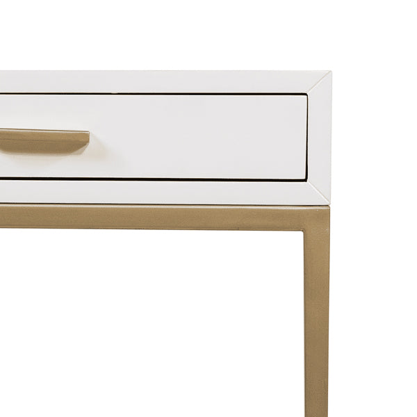 DI Designs Berkeley Bedside Table - White