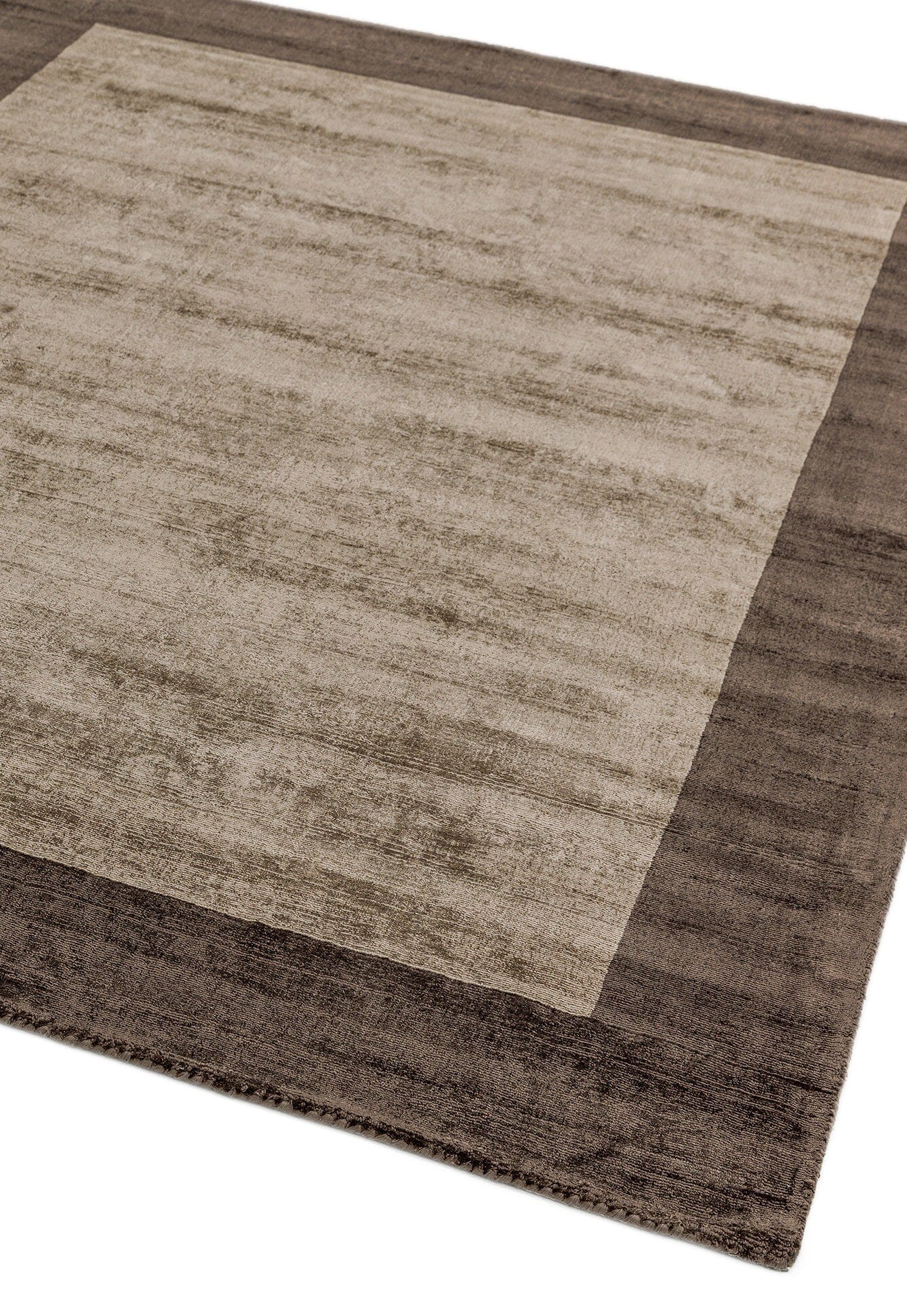  Asiatic Carpets-Asiatic Carpets Blade Hand Woven Rug Choco Mocha - 160 x 160cm-Brown 557 