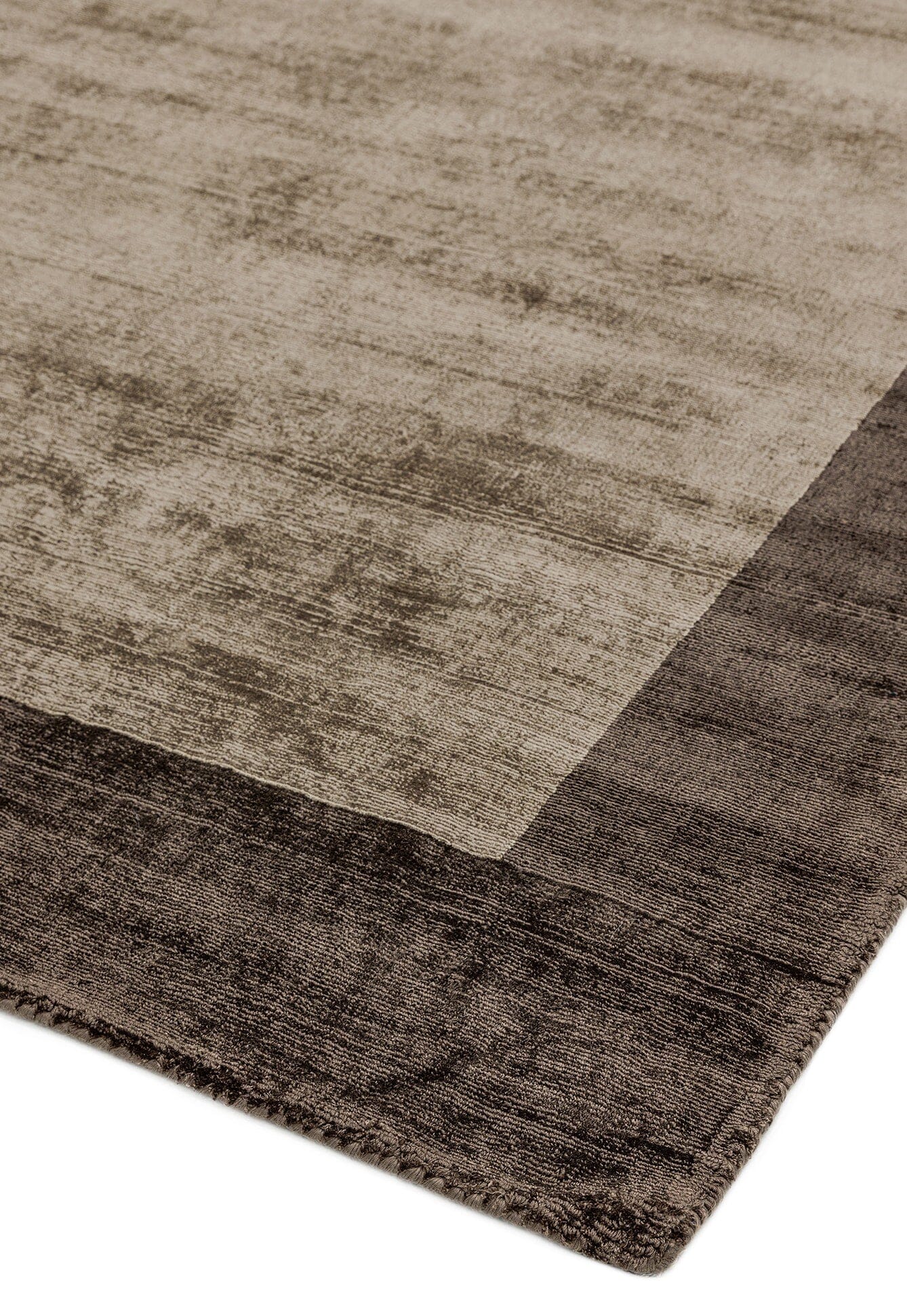 Asiatic Carpets Blade Hand Woven Rug Choco Mocha - 160 x 160cm