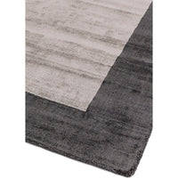 Asiatic Carpets Blade Hand Woven Rug Charcoal Silver - 160 x 230cm