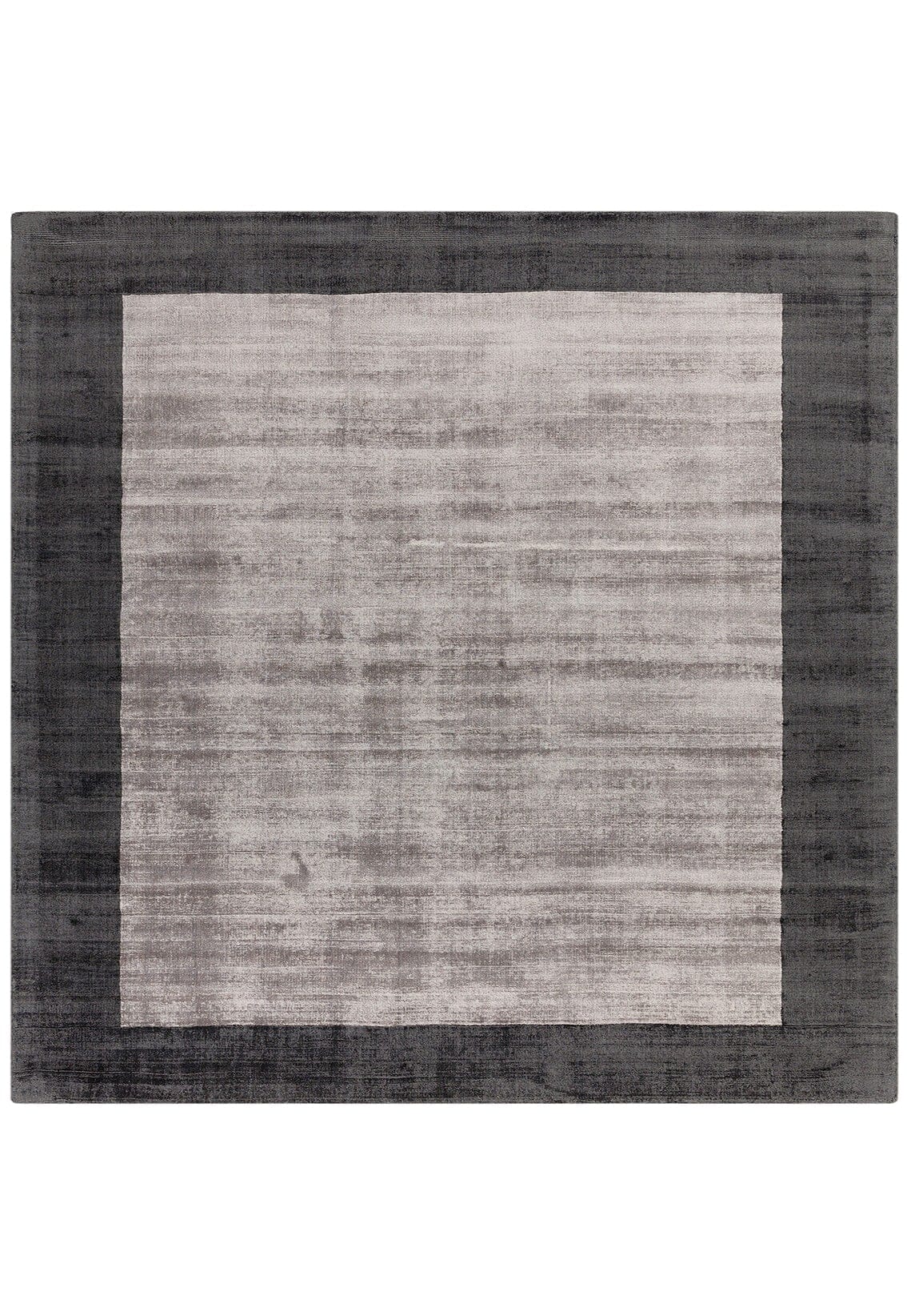  Asiatic Carpets-Asiatic Carpets Blade Hand Woven Rug Charcoal Silver - 160 x 160cm-Grey, Silver 213 