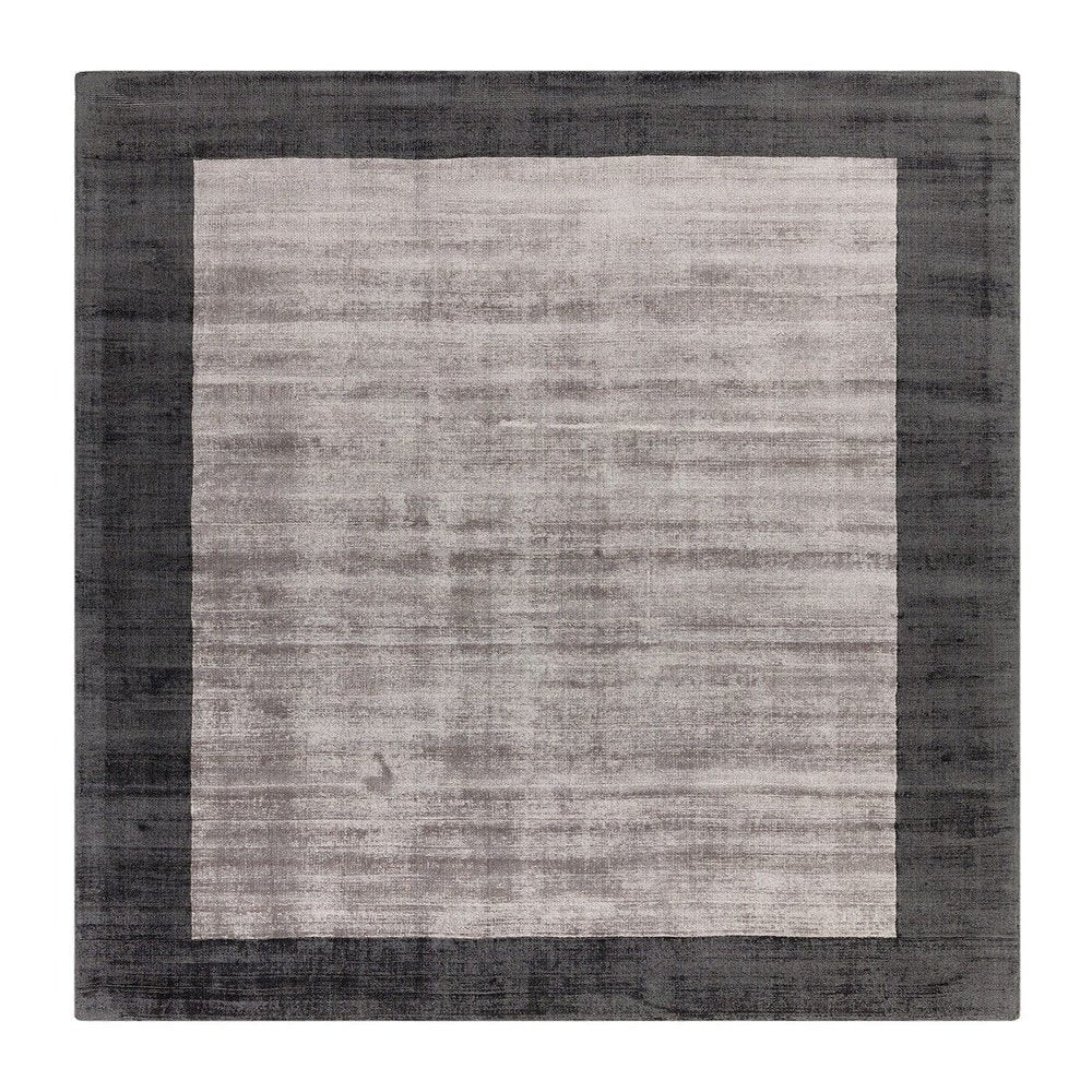  Asiatic Carpets-Asiatic Carpets Blade Hand Woven Rug Charcoal Silver - 160 x 230cm-Grey, Silver 429 