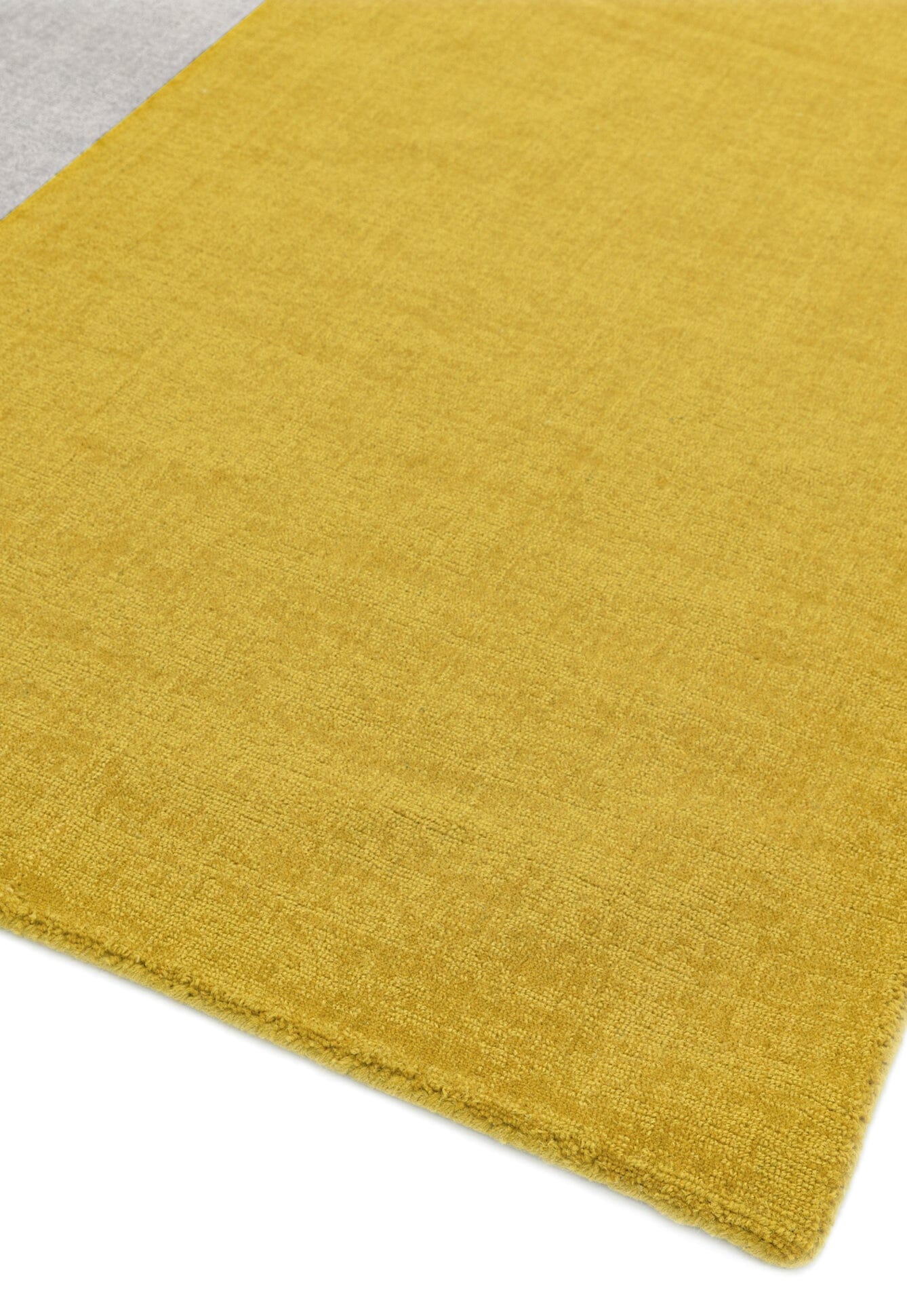 Asiatic Carpets Blox Hand Woven Rug Mustard - 200 x 300cm