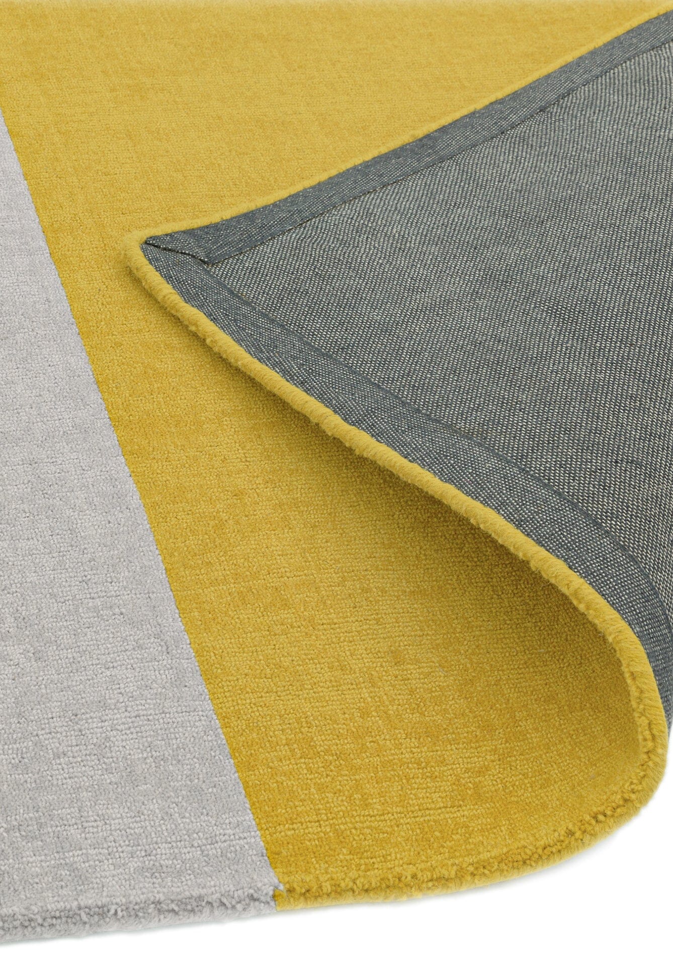 Asiatic Carpets Blox Hand Woven Rug Mustard - 160 x 230cm