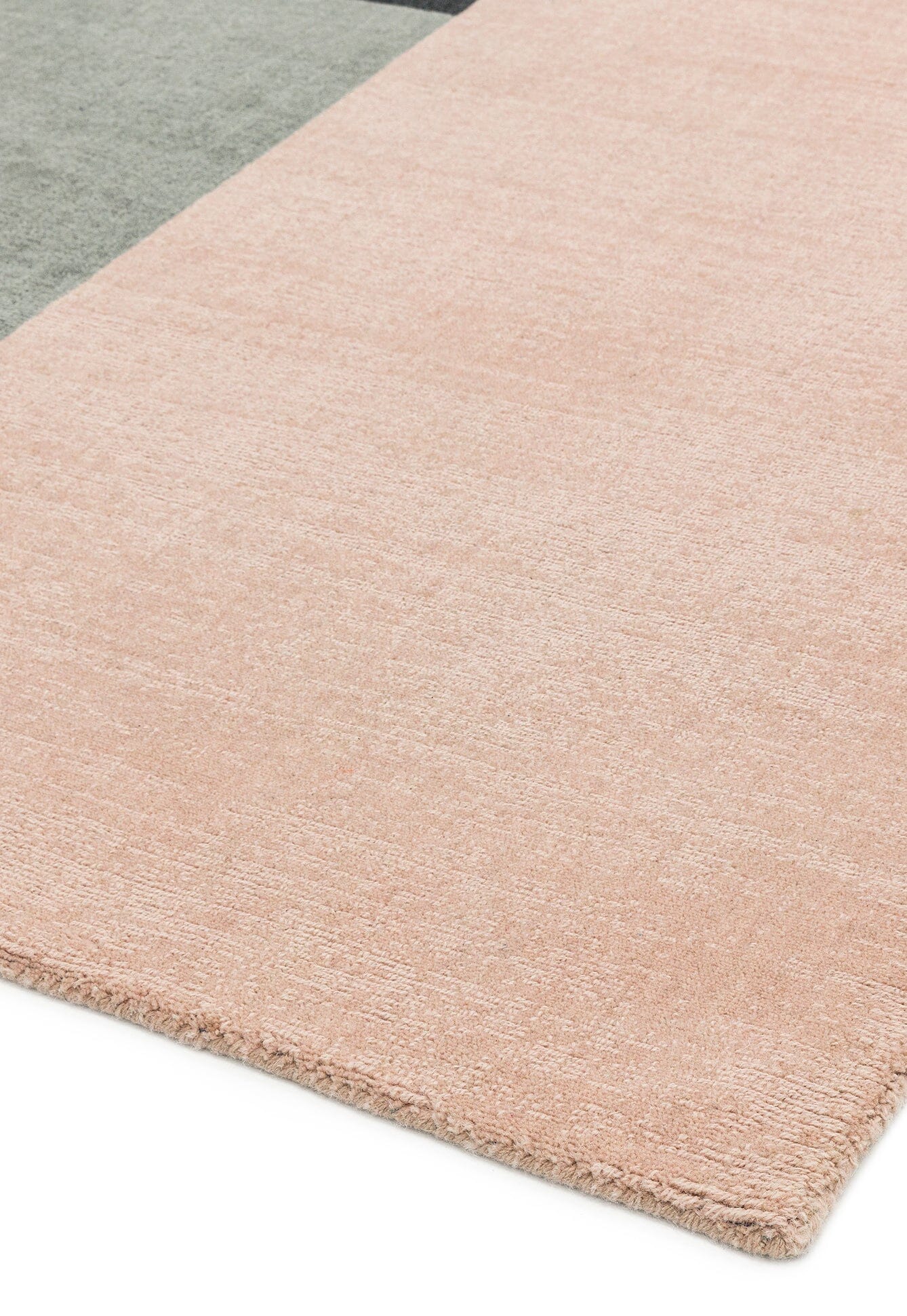 Asiatic Carpets Blox Hand Woven Rug Pink - 200 x 300cm