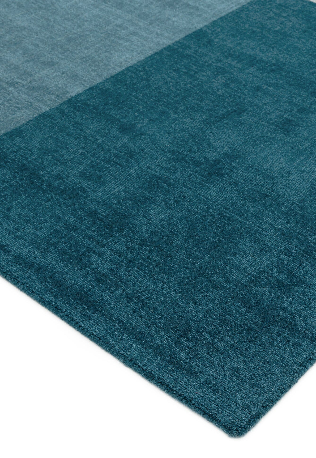  Asiatic Carpets-Asiatic Carpets Blox Hand Woven Rug Teal - 120 x 170cm-Multicoloured 941 