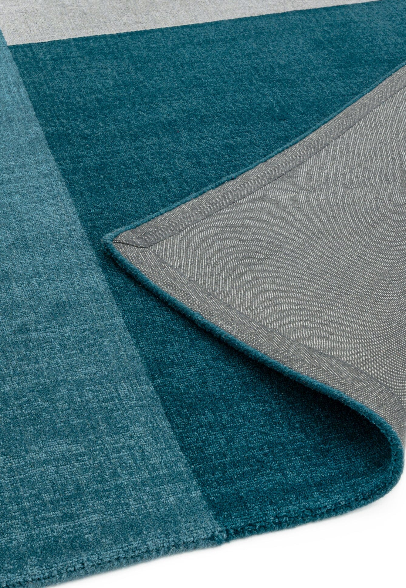Asiatic Carpets Blox Hand Woven Rug Teal - 120 x 170cm