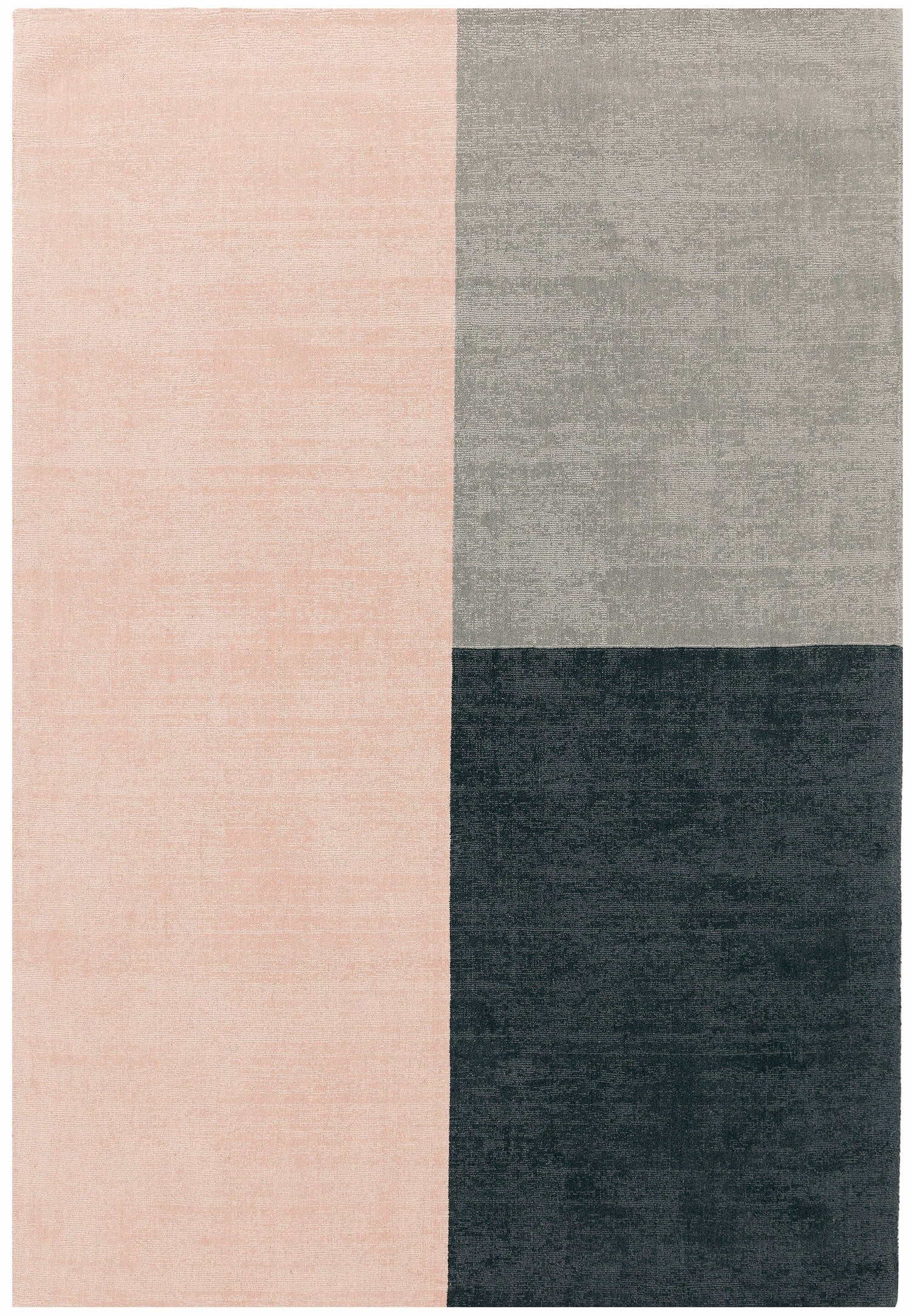 Asiatic Carpets-Asiatic Carpets Blox Hand Woven Rug Pink - 200 x 300cm-Multicoloured 405 