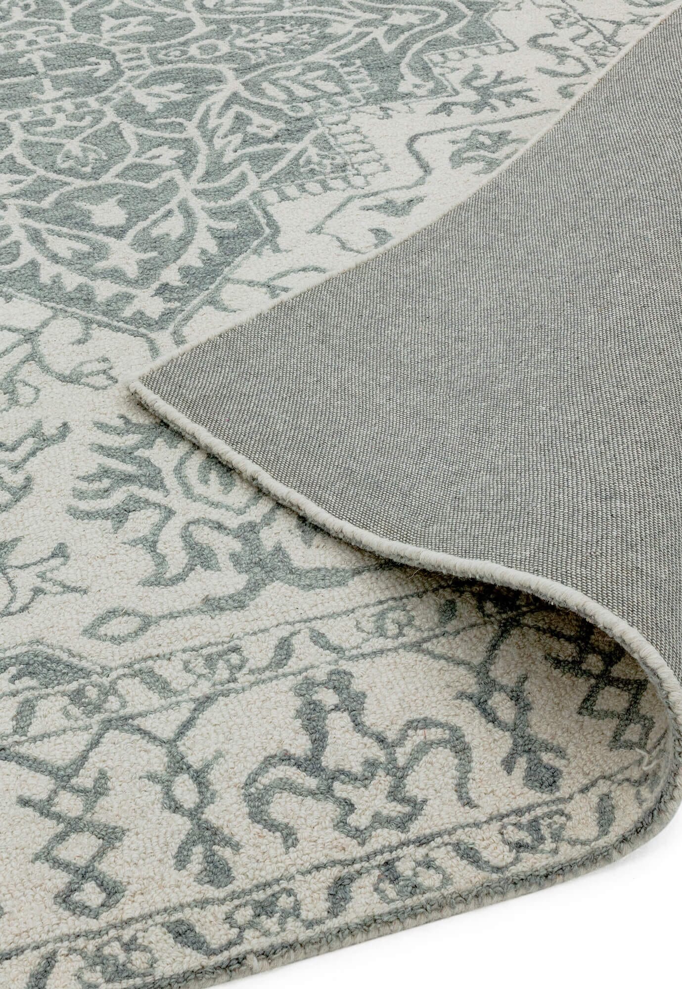 Asiatic Carpets Bronte Fine Loop Hand Tufted Rug Silver Grey - 200 x 290cm