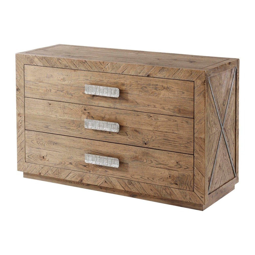  Theodore Alexander-Theodore Alexander Chest of Drawers Chilton in Echo Oak-Brown 989 