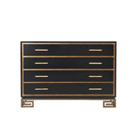 Theodore Alexander Fascinate Chest of Drawers in Black