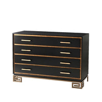 Theodore Alexander Fascinate Chest of Drawers in Black