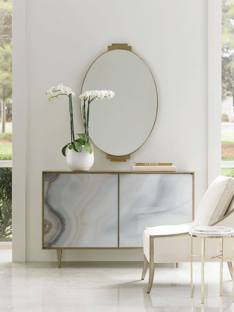  Caracole-Caracole Sparkler Side Table-Gold 589 