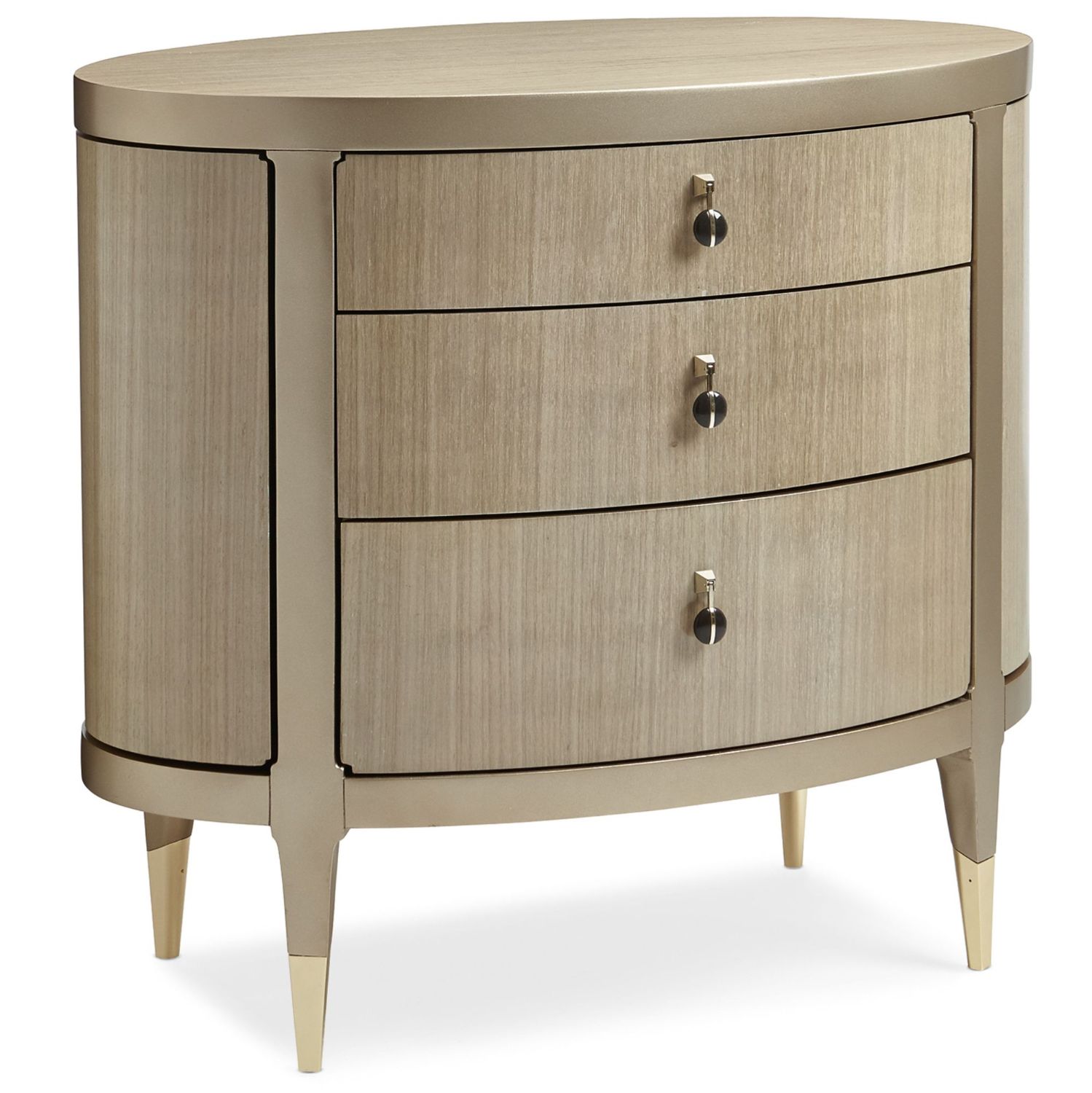  Caracole-Caracole Classic A Dream Come True Bedside Table-Natural 333 