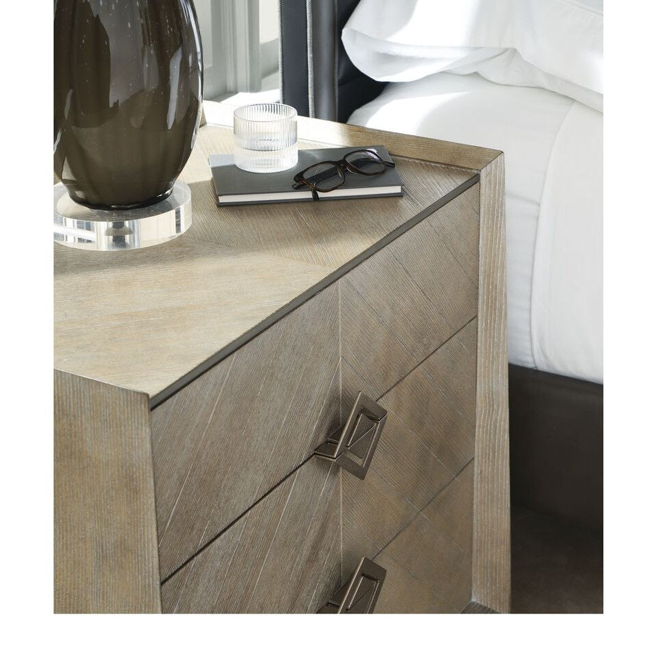 Caracole Classic Criss Crossed Bedside Table