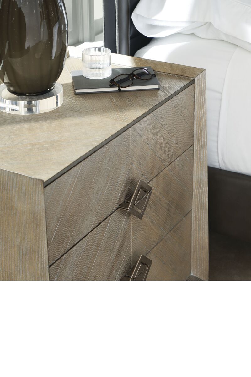 Caracole Classic Criss Crossed Bedside Table