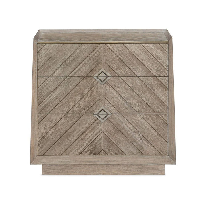 Classic Crossed Purposes Bedside Table Caracole 1