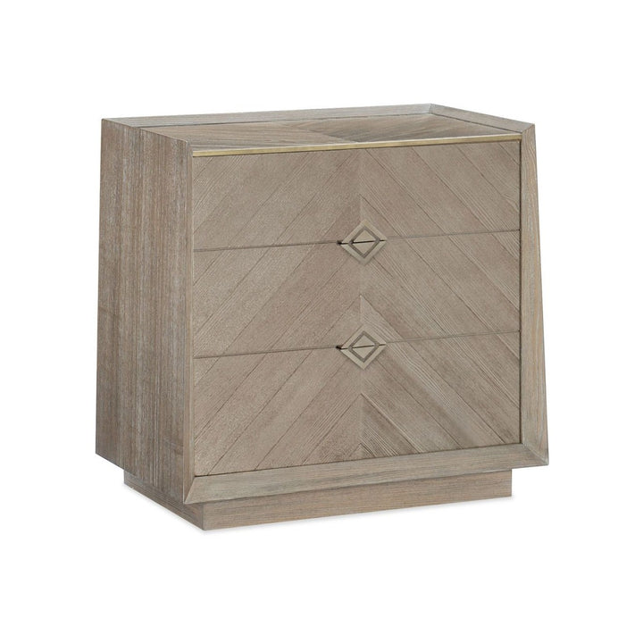 Classic Crossed Purposes Bedside Table Caracole 3