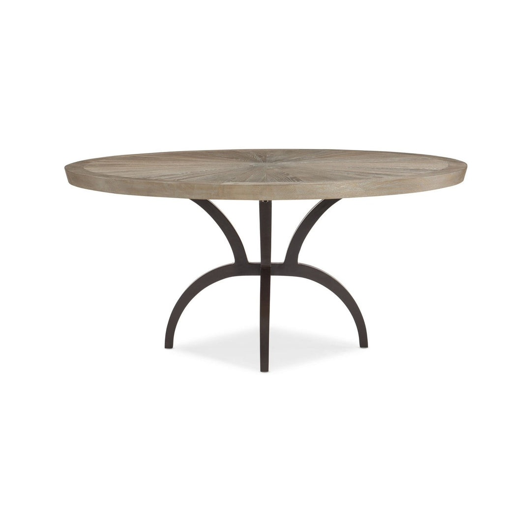 Classic Rough and Ready 54 Dining Table Caracole 4