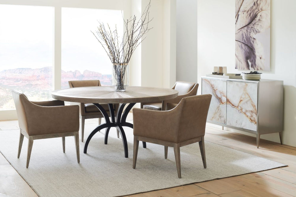 Classic Rough and Ready 54 Dining Table Caracole 2