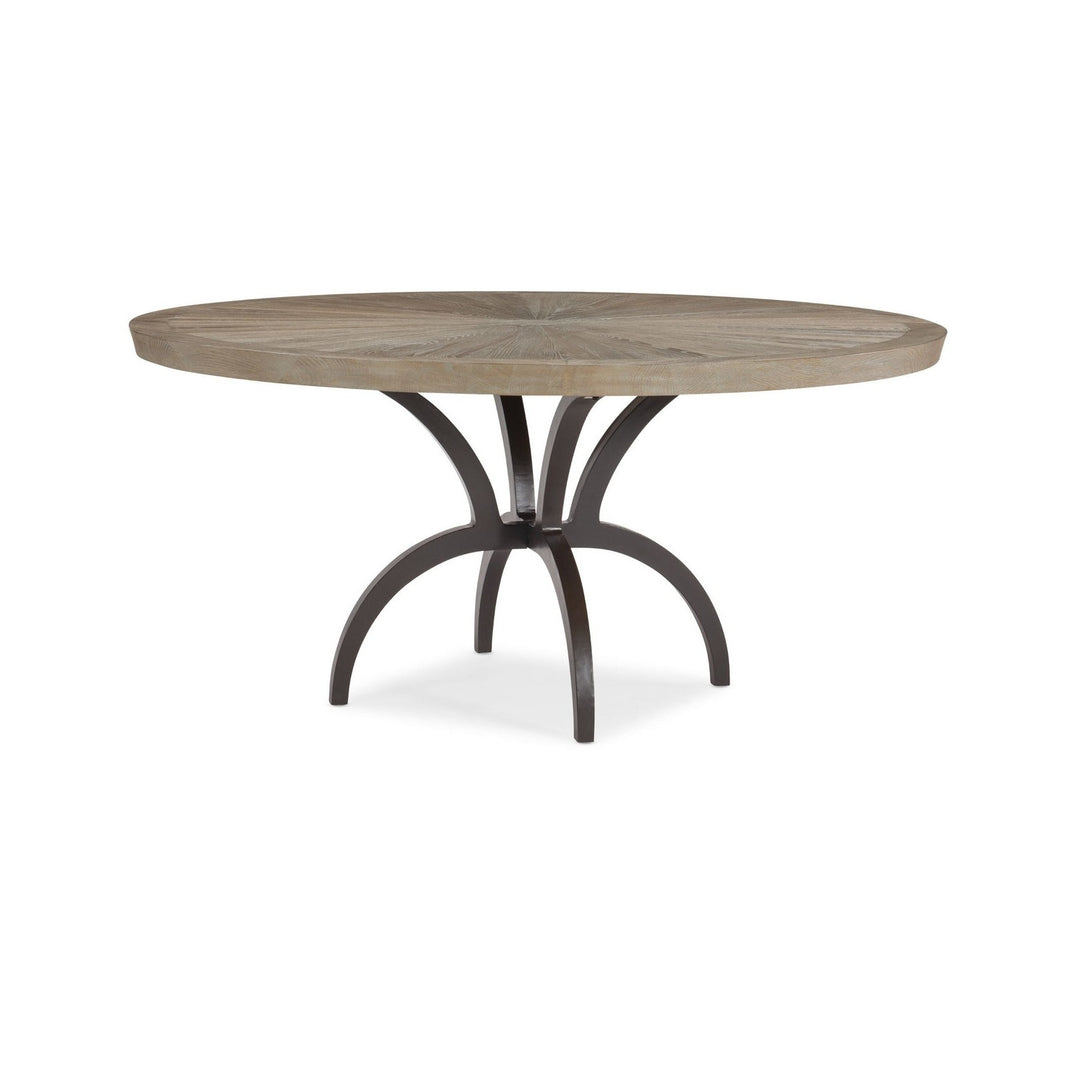 Classic Rough and Ready 54 Dining Table Caracole 1
