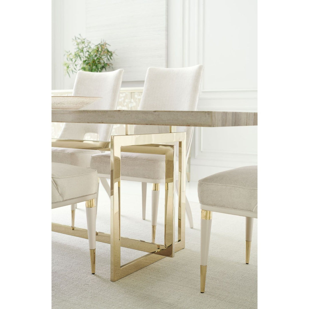 Classic Wish You Were Here Dining Table Caracole 5
