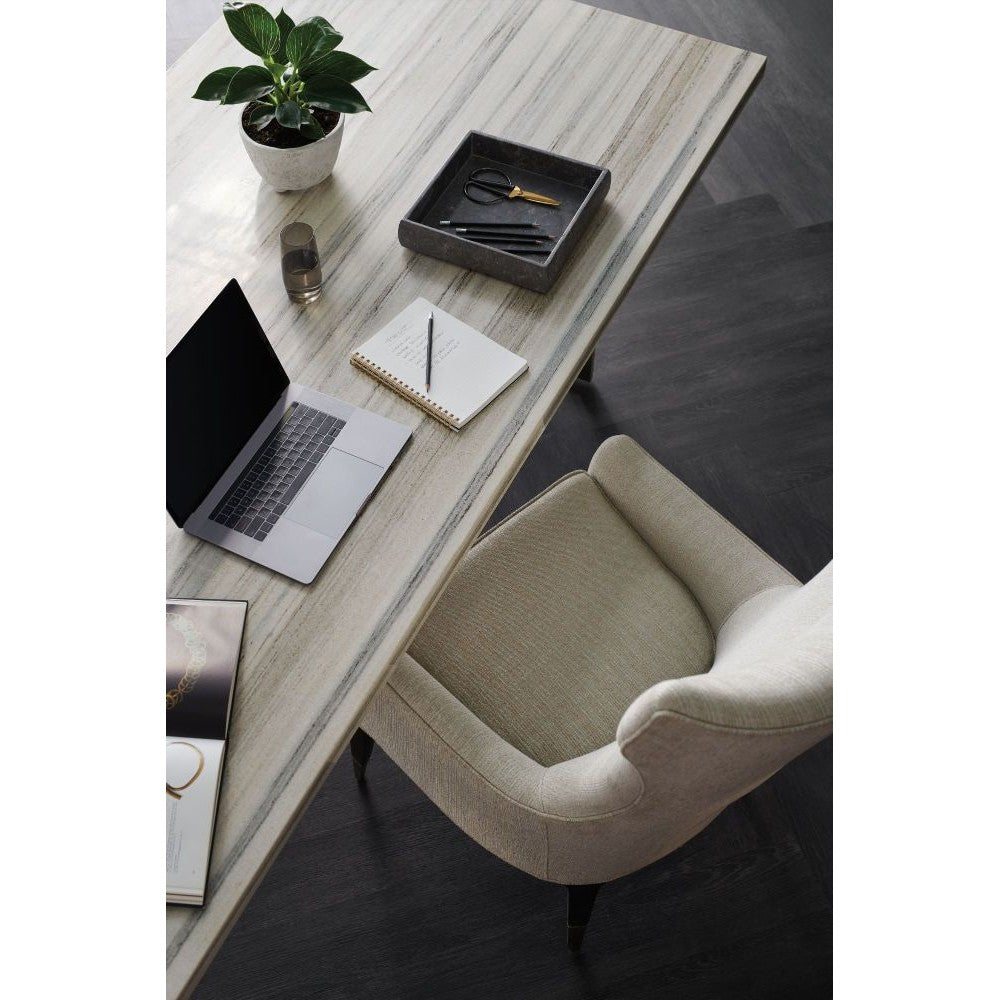 Classic Wish You Were Here Dining Table Caracole 6