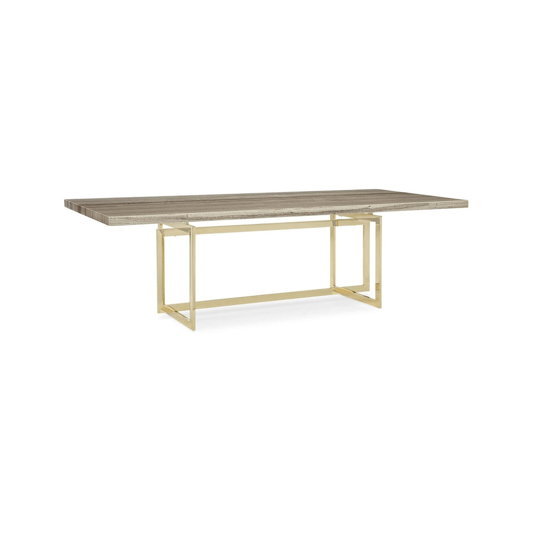Classic Wish You Were Here Dining Table Caracole 1