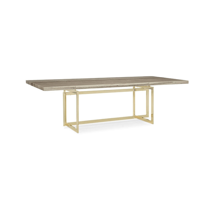 Classic Wish You Were Here Dining Table Caracole 1