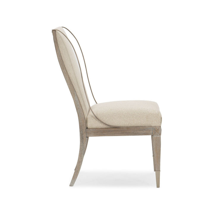 Classic Open Arms Dining Chair Caracole 5