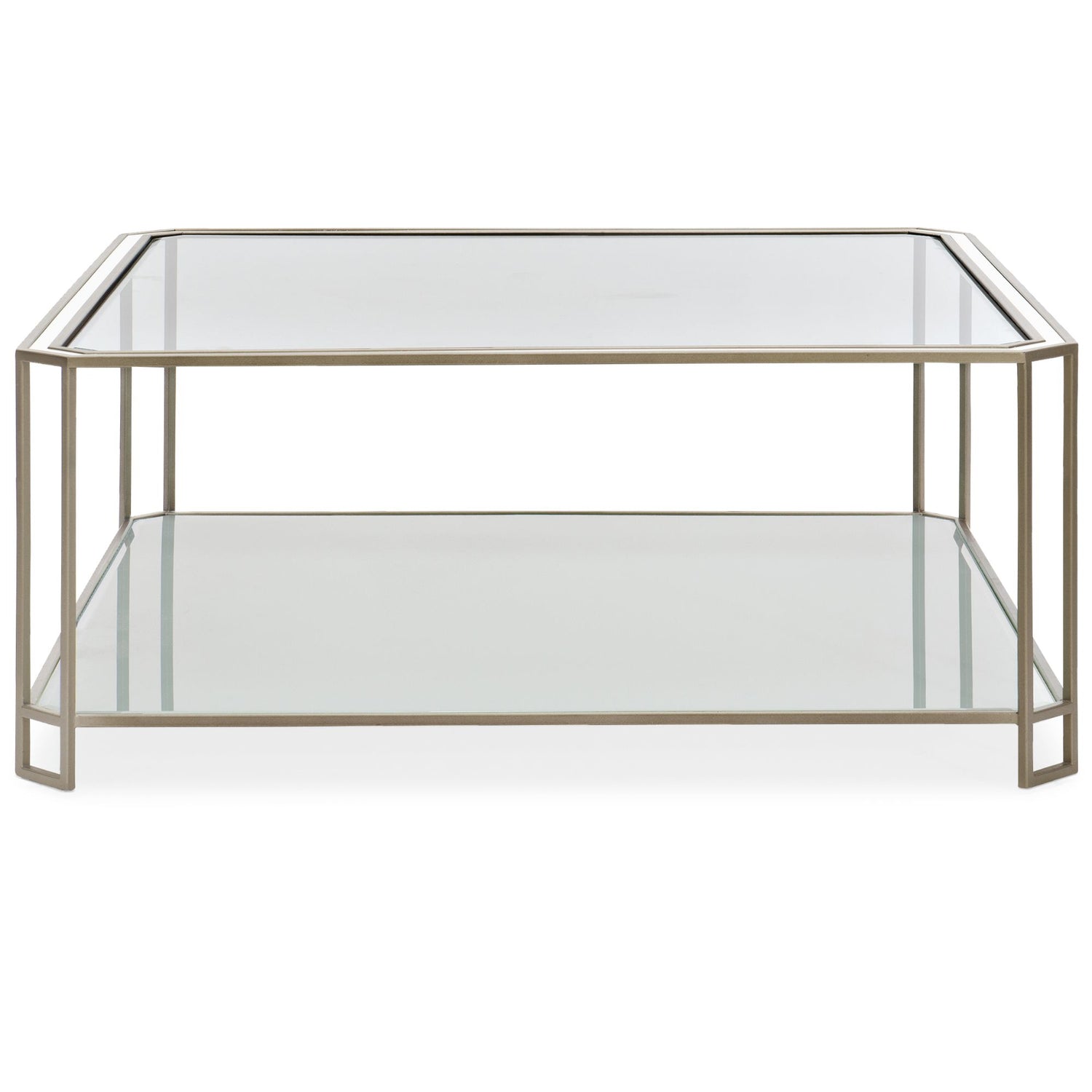  Caracole-Caracole Classic Centre Stage Coffee Table-Gold 845 