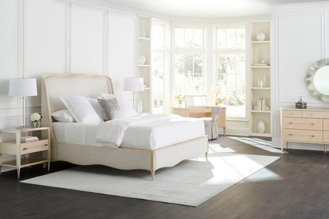 Classic Clearly Open Bedside Table Caracole 3