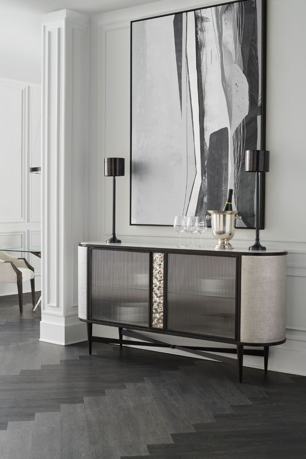 Caracole Classic Has It All Sideboard