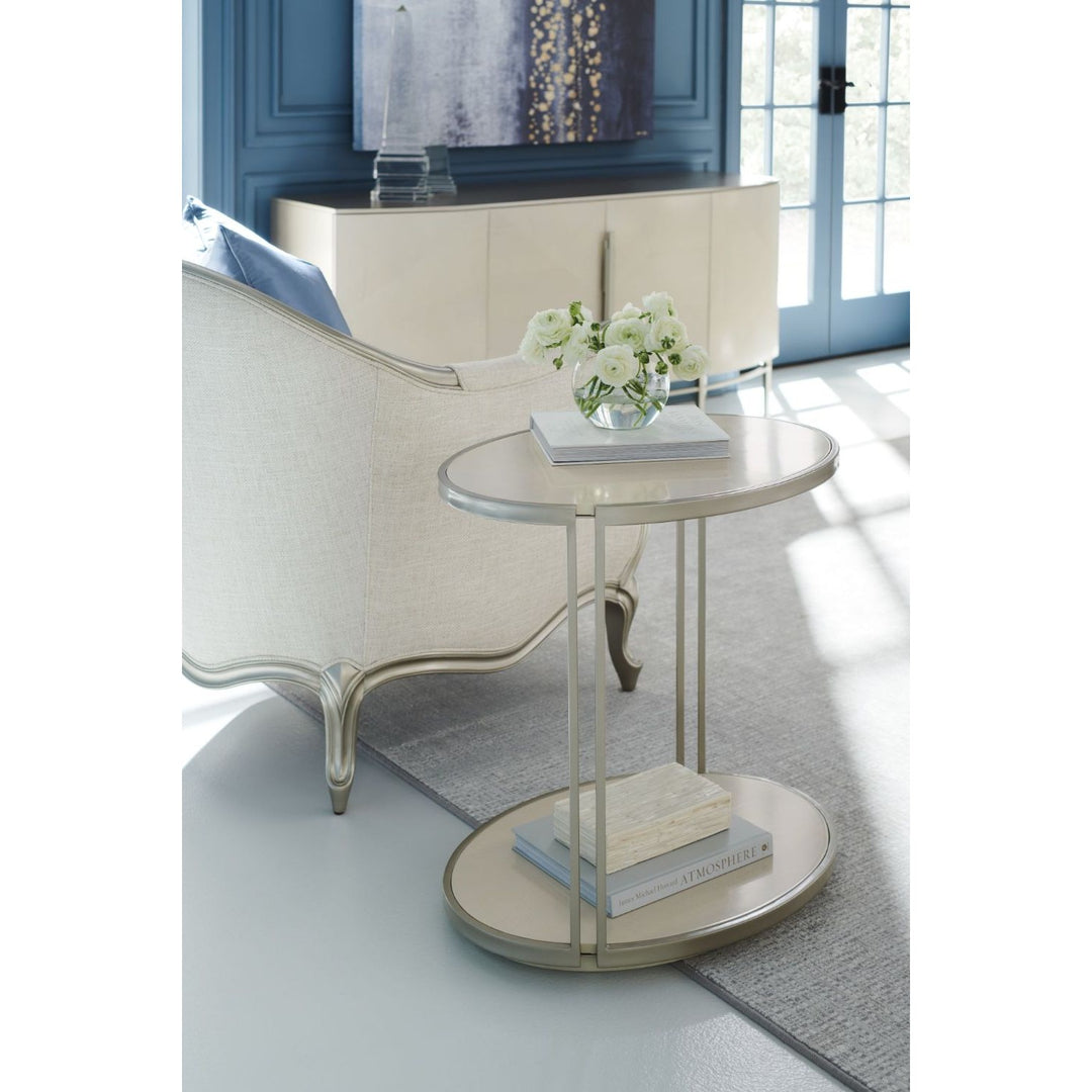 Classic Side View Side Table Caracole 3