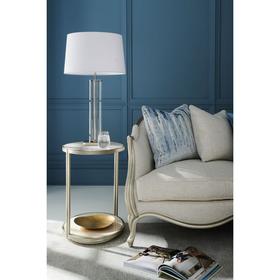 Classic Side View Side Table Caracole 2