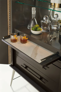 Caracole Classic Served with A Twist Cabinet