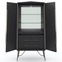 Caracole Classic Served with A Twist Cabinet