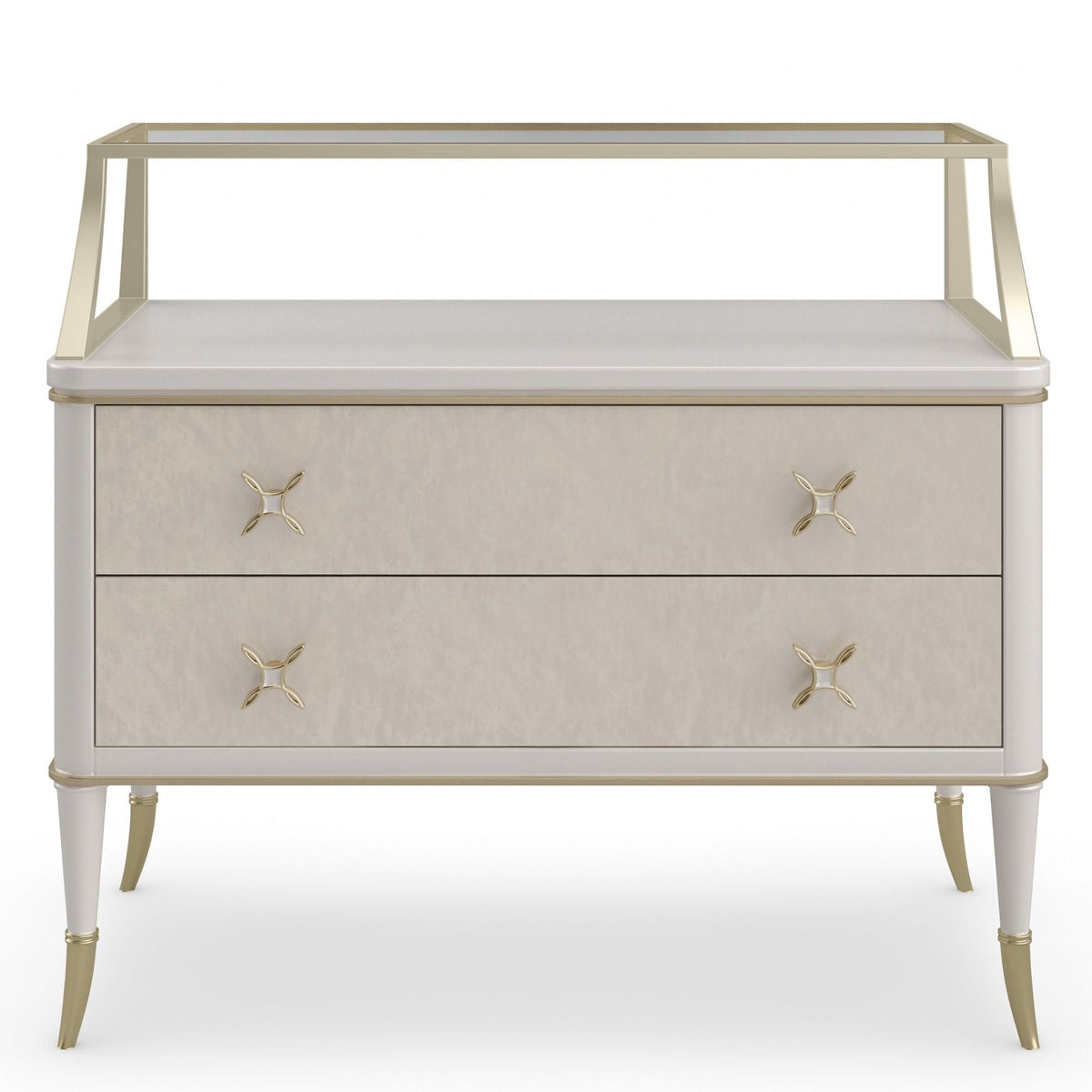 Caracole Classic All Dolled Up Bedside Table