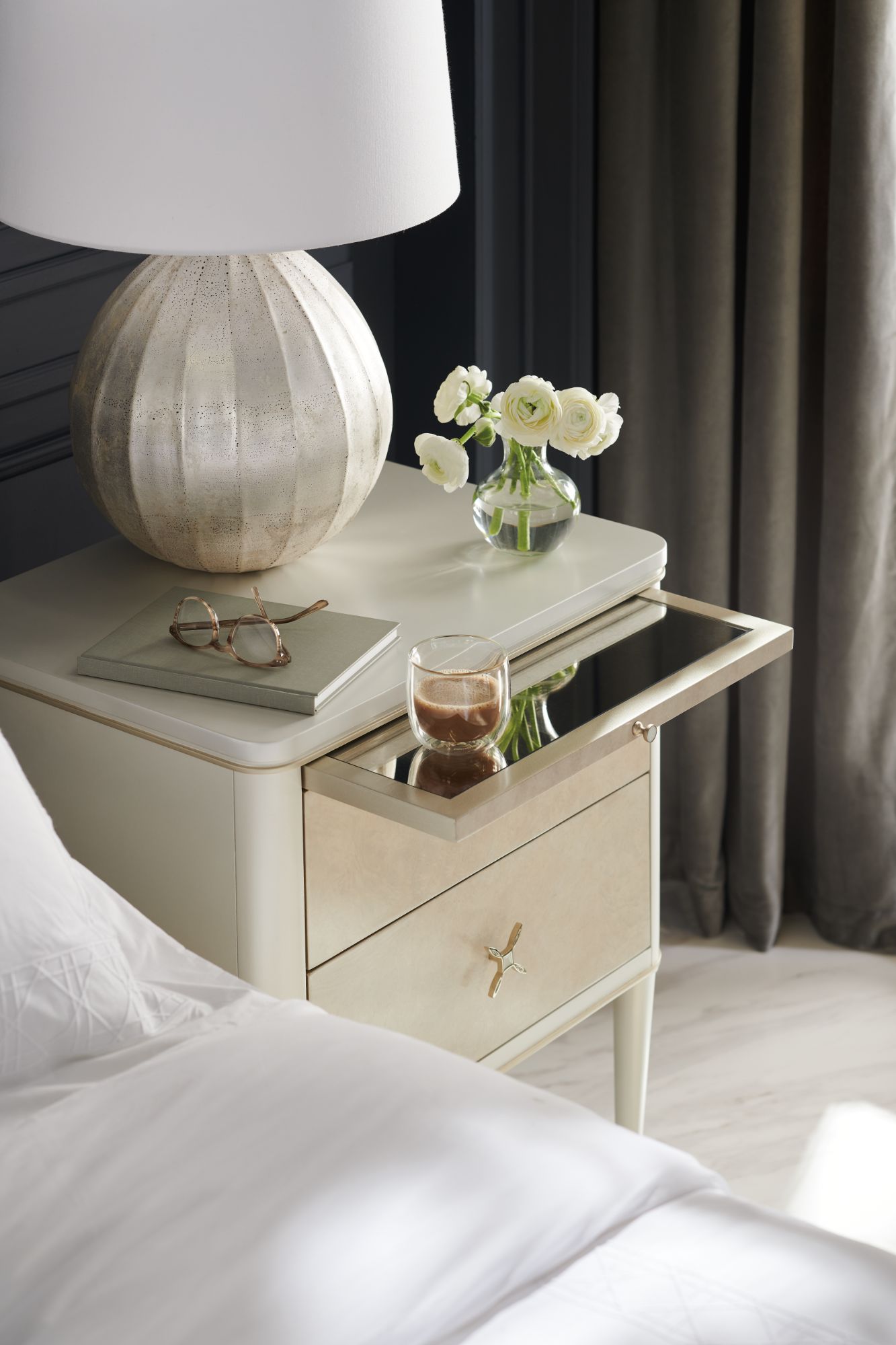 Caracole Classic Finishing Up Bedside Table