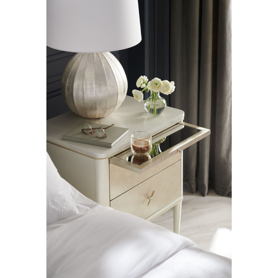 Classic Finishing Up Bedside Table Caracole 3