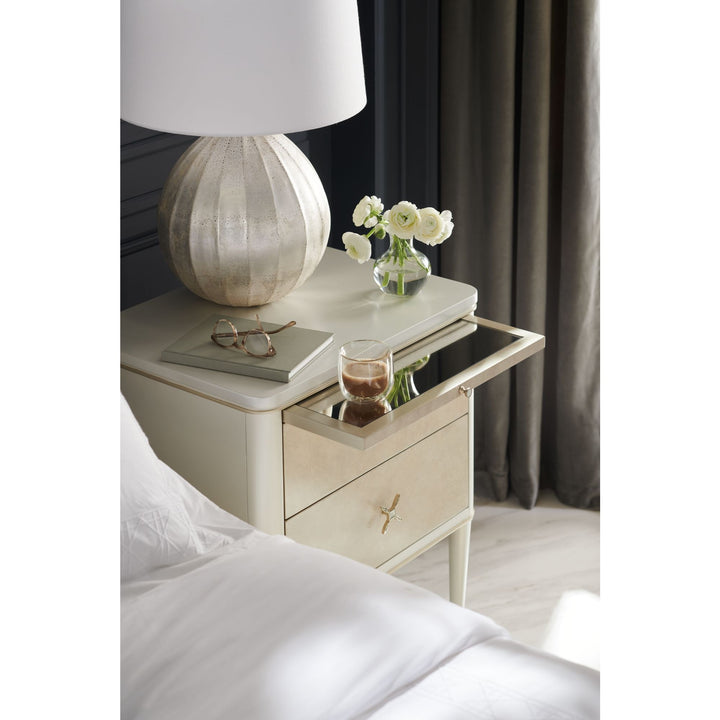 Classic Finishing Up Bedside Table Caracole 3