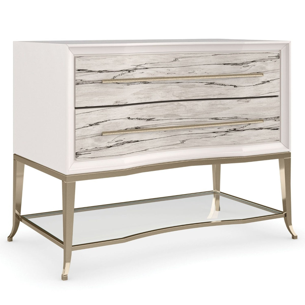 Caracole Classic Natures Rhythm Bedside Table