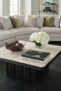 Caracole Classic Solid As A Rock Coffee Table