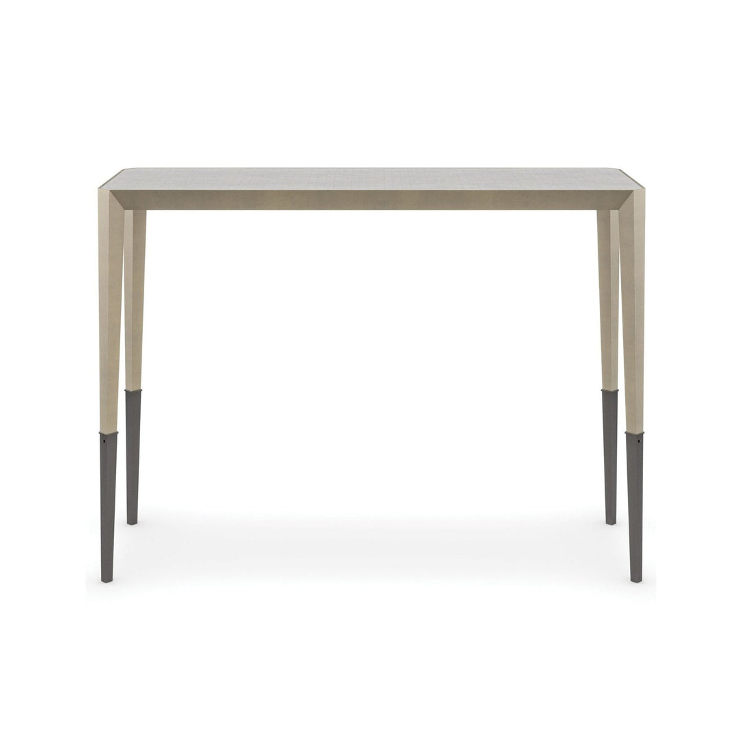 Classic Perfect Together Short Console Table Caracole 1