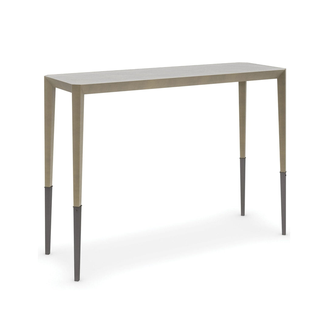 Classic Perfect Together Short Console Table Caracole 4