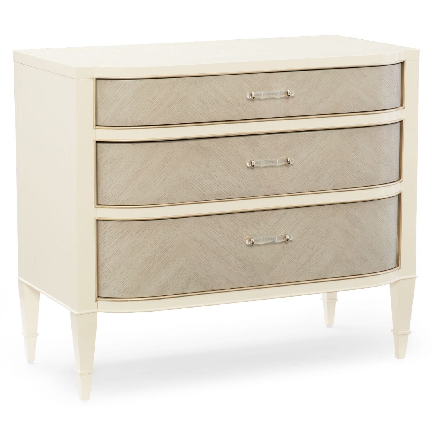  Caracole-Caracole Classic Dress Code Bedside Table-Natural 549 