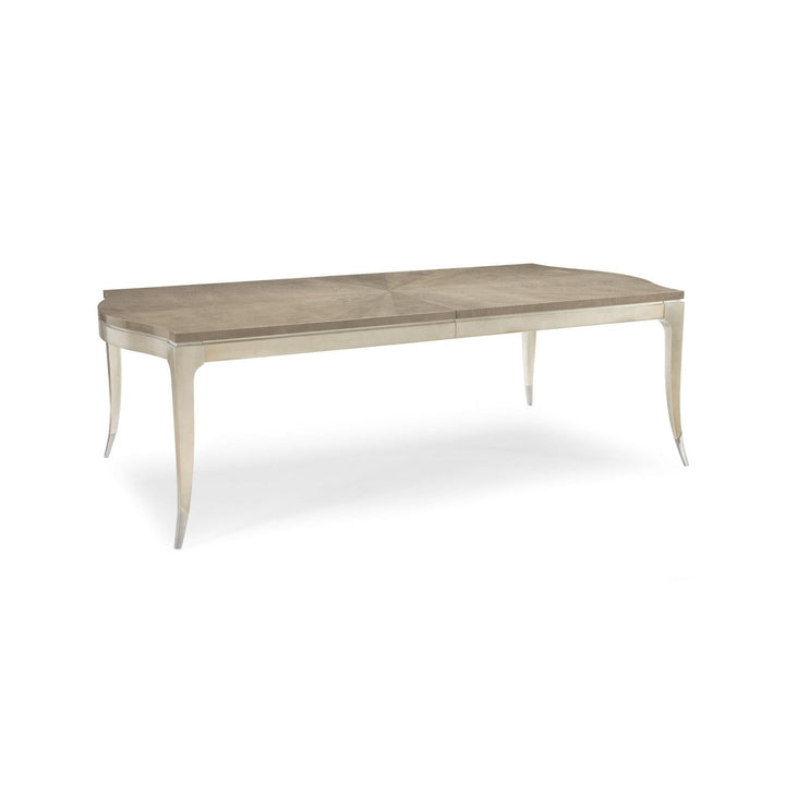 Classic On A Silver Platter Dining Table Caracole 1